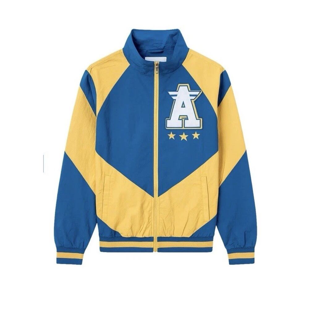 Fifth Loop Windbreaker Hyper Royal- Streetwear Sz M Zip-up Superior Track Jacket - Picture 2 of 5